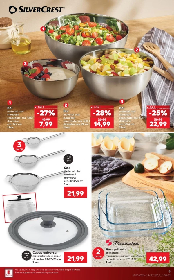 Catalog Kaufland - Catalogul cu reduceri NonFood, pagina 5: reduceri și oferte 08 - 14 iulie 2026