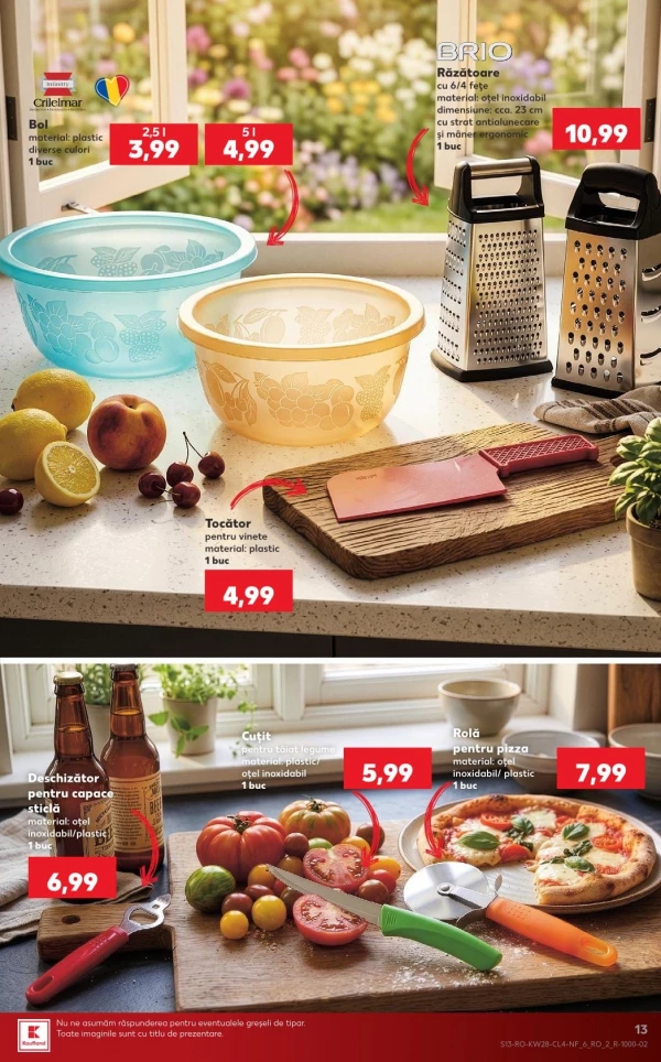 Catalog Kaufland - Catalogul cu reduceri NonFood, pagina 13: reduceri și oferte 08 - 14 iulie 2026