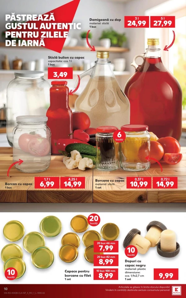 Catalog Kaufland - Catalogul cu reduceri NonFood, pagina 10: reduceri și oferte 08 - 14 iulie 2026