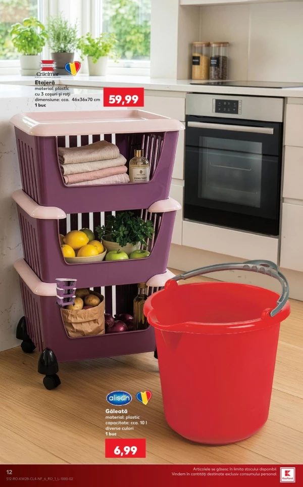 Catalog Kaufland - Catalogul cu reduceri NonFood, pagina 12: reduceri și oferte 08 - 14 iulie 2026
