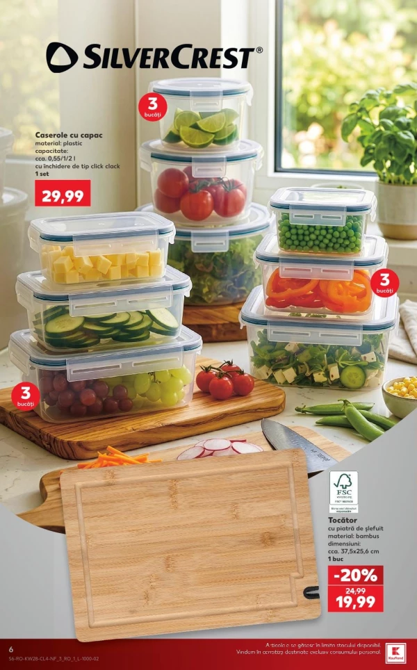 Catalog Kaufland - Catalogul cu reduceri NonFood, pagina 6: reduceri și oferte 08 - 14 iulie 2026