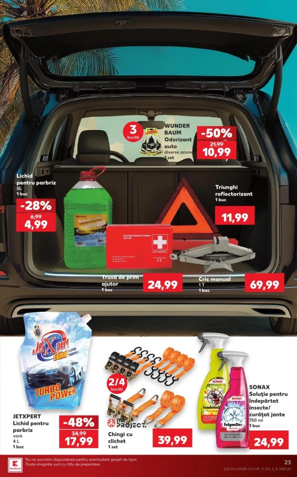 Catalog Kaufland - Catalogul cu reduceri NonFood, pagina 23: reduceri și oferte 08 - 14 iulie 2026