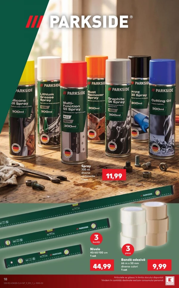 Catalog Kaufland - Catalogul cu reduceri NonFood, pagina 18: reduceri și oferte 08 - 14 iulie 2026