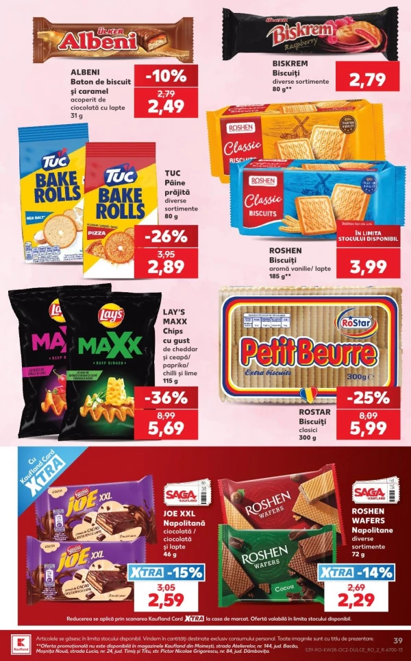 Catalog Kaufland - Catalogul cu reduceri, pagina 39: reduceri și oferte 08 - 14 iulie 2026