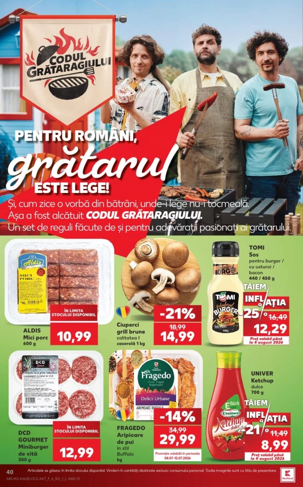 Catalog Kaufland - Catalogul cu reduceri, pagina 40: reduceri și oferte 08 - 14 iulie 2026