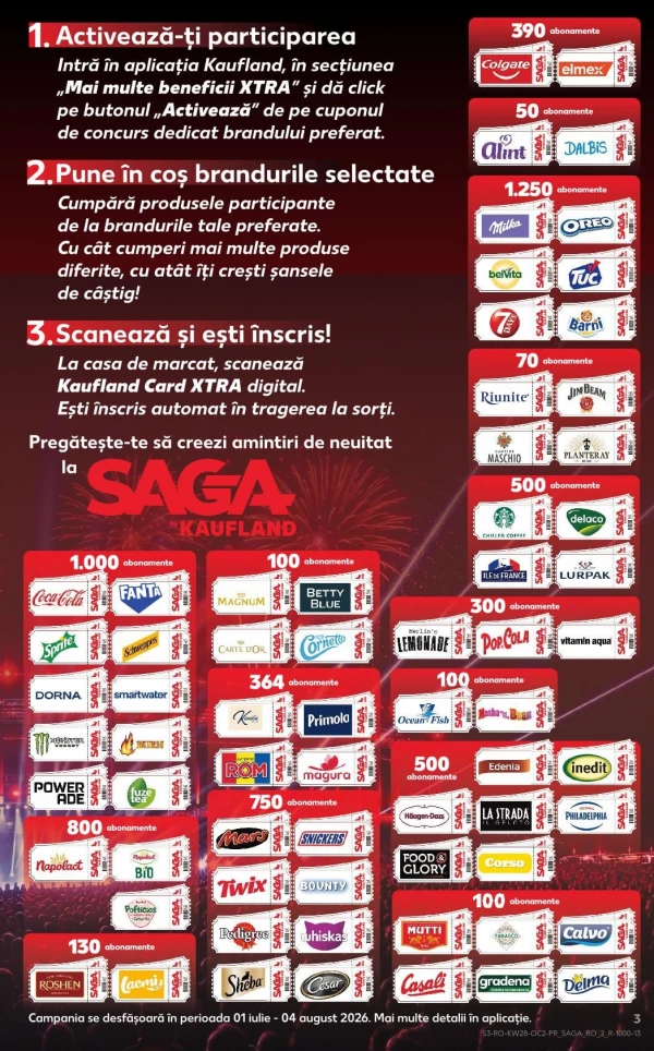 Catalog Kaufland - Catalogul cu reduceri, pagina 3: reduceri și oferte 08 - 14 iulie 2026