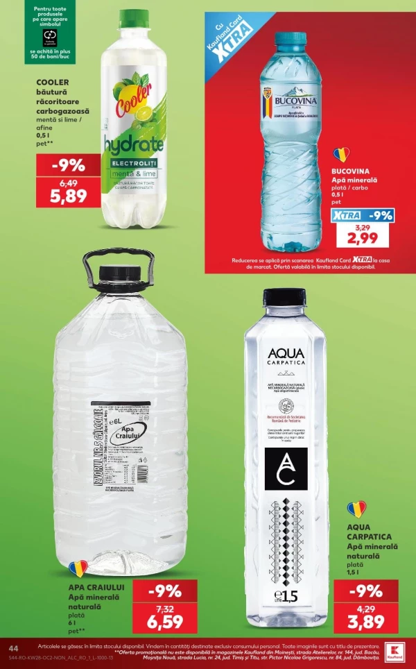 Catalog Kaufland - Catalogul cu reduceri, pagina 44: reduceri și oferte 08 - 14 iulie 2026