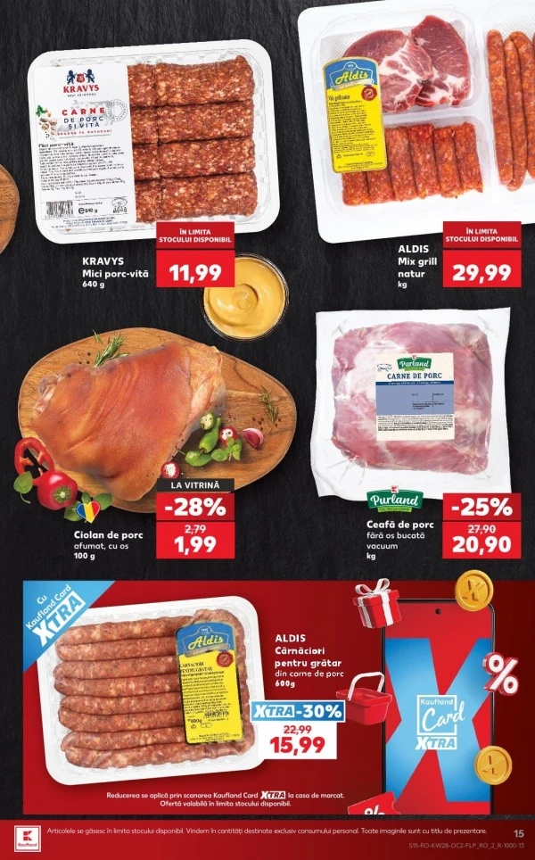 Catalog Kaufland - Catalogul cu reduceri, pagina 15: reduceri și oferte 08 - 14 iulie 2026
