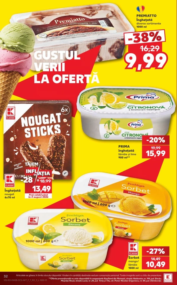 Catalog Kaufland - Catalogul cu reduceri, pagina 32: reduceri și oferte 08 - 14 iulie 2026