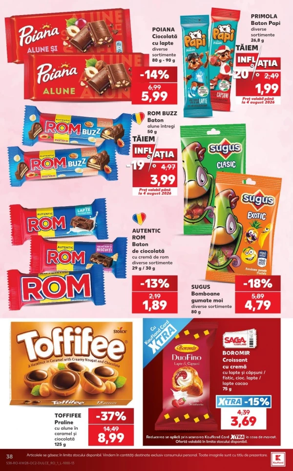 Catalog Kaufland - Catalogul cu reduceri, pagina 38: reduceri și oferte 08 - 14 iulie 2026