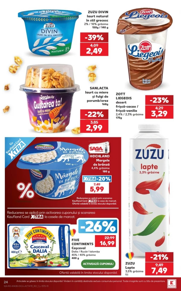 Catalog Kaufland - Catalogul cu reduceri, pagina 24: reduceri și oferte 08 - 14 iulie 2026