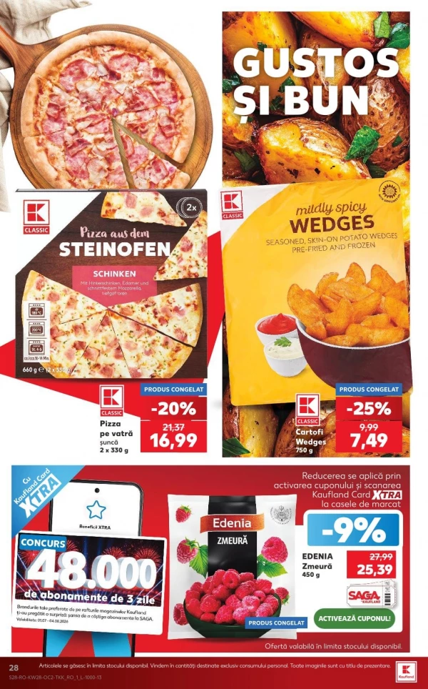 Catalog Kaufland - Catalogul cu reduceri, pagina 28: reduceri și oferte 08 - 14 iulie 2026