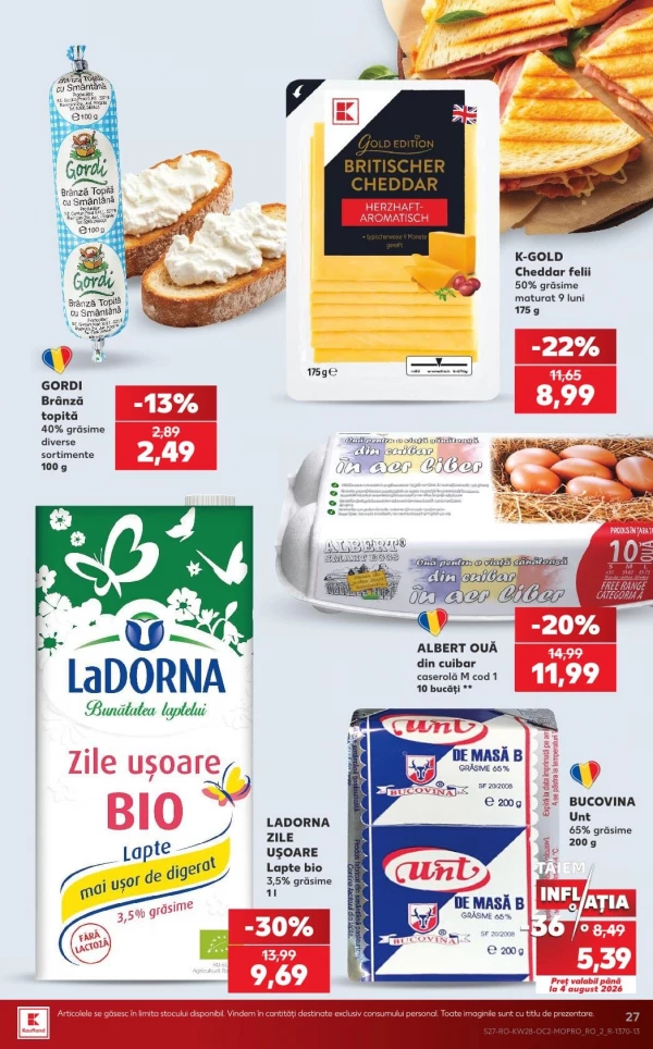 Catalog Kaufland - Catalogul cu reduceri, pagina 27: reduceri și oferte 08 - 14 iulie 2026