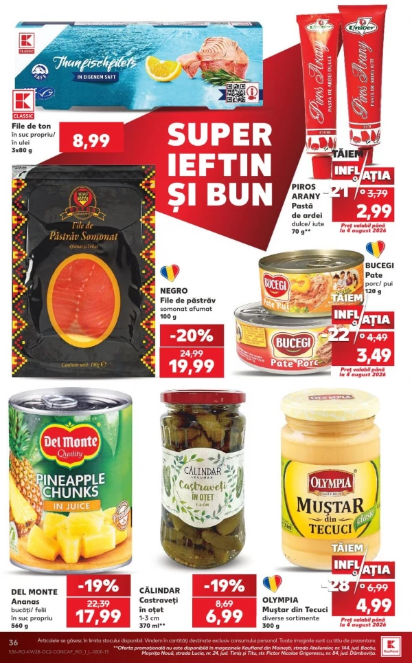 Catalog Kaufland - Catalogul cu reduceri, pagina 36: reduceri și oferte 08 - 14 iulie 2026