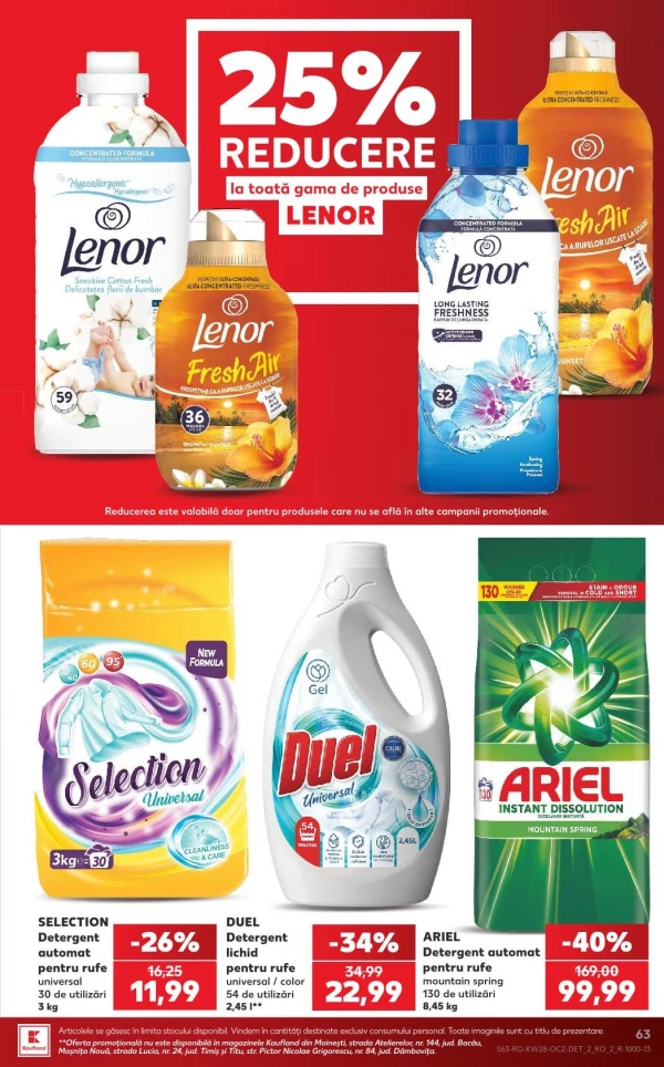 Catalog Kaufland - Catalogul cu reduceri, pagina 63: reduceri și oferte 08 - 14 iulie 2026