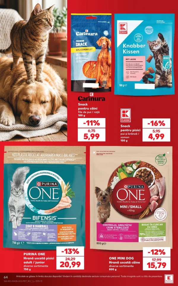 Catalog Kaufland - Catalogul cu reduceri, pagina 64: reduceri și oferte 08 - 14 iulie 2026