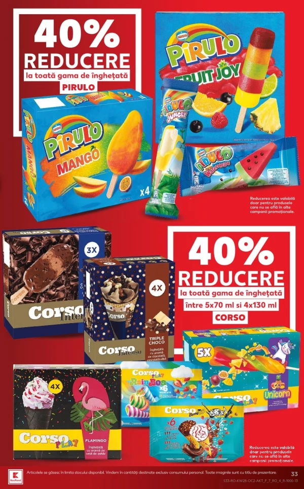 Catalog Kaufland - Catalogul cu reduceri, pagina 33: reduceri și oferte 08 - 14 iulie 2026