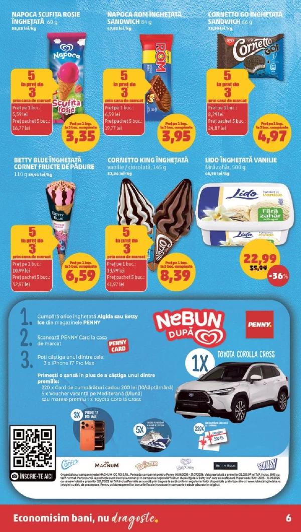 Catalog Penny - Catalogul cu reduceri, pagina 6: reduceri și oferte 08 - 14 iulie 2026