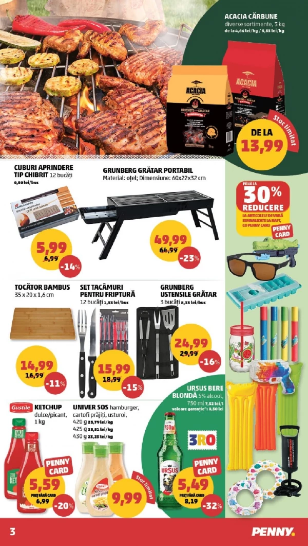 Catalog Penny - Catalogul cu reduceri, pagina 3: reduceri și oferte 08 - 14 iulie 2026