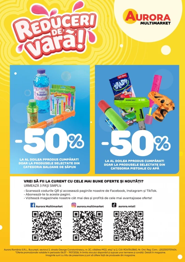 Catalog Aurora Multimarket - Catalogul cu reduceri, pagina 6: reduceri și oferte 06 - 19 iulie 2026