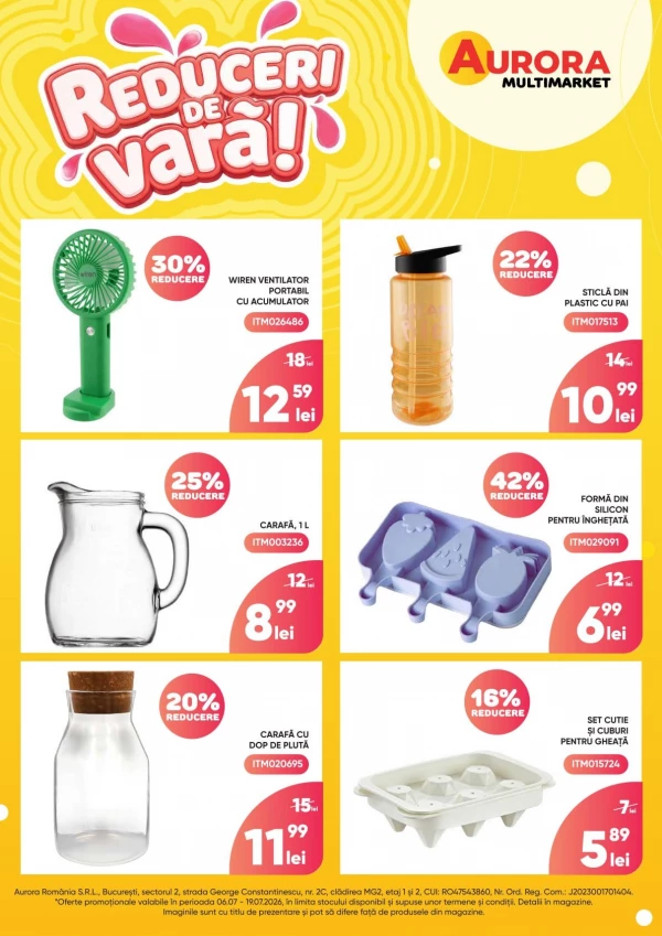 Catalog Aurora Multimarket - Catalogul cu reduceri, pagina 3: reduceri și oferte 06 - 19 iulie 2026