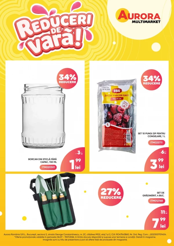 Catalog Aurora Multimarket - Catalogul cu reduceri, pagina 5: reduceri și oferte 06 - 19 iulie 2026
