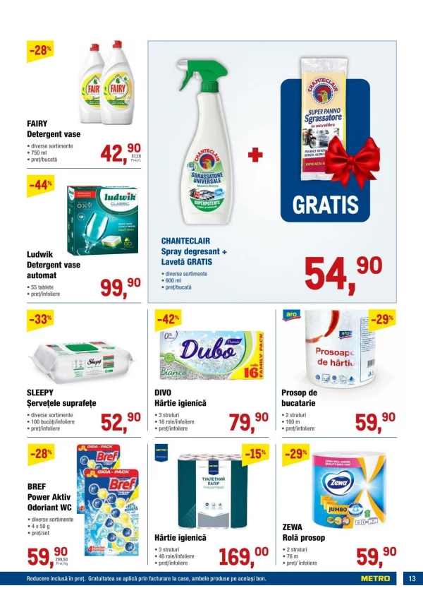 Catalog Metro - Catalogul cu reduceri, pagina 13: reduceri și oferte 09 - 22 iulie 2026