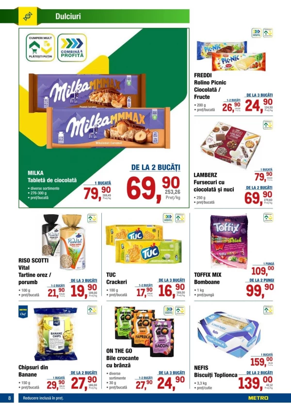 Catalog Metro - Catalogul cu reduceri, pagina 8: reduceri și oferte 09 - 22 iulie 2026