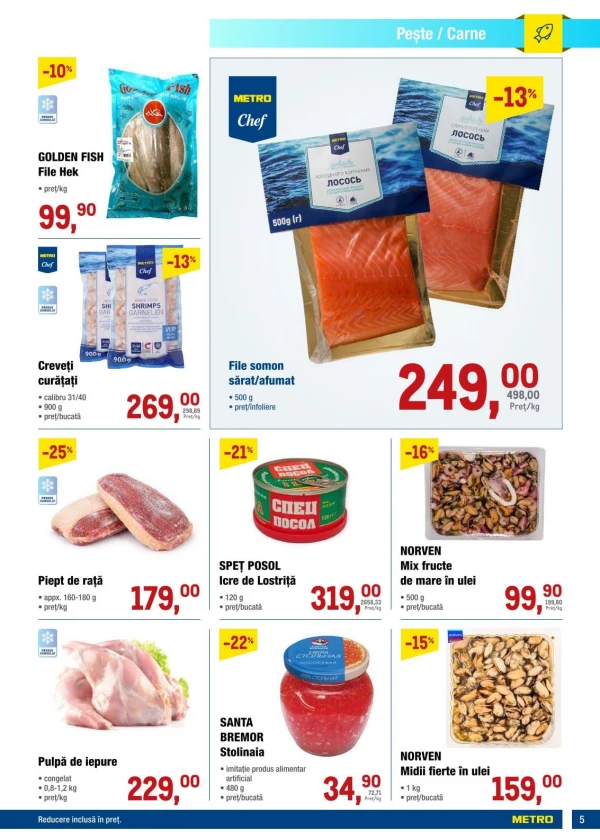 Catalog Metro - Catalogul cu reduceri, pagina 5: reduceri și oferte 09 - 22 iulie 2026