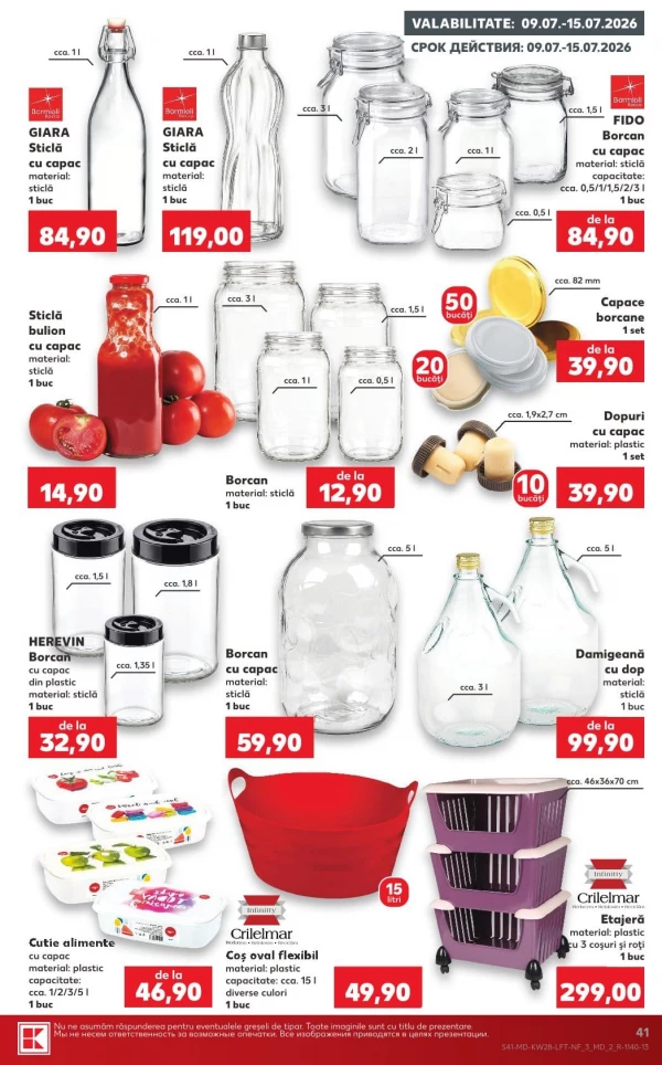 Catalog Kaufland - Catalogul cu reduceri, pagina 41: reduceri și oferte 09 - 15 iulie 2026