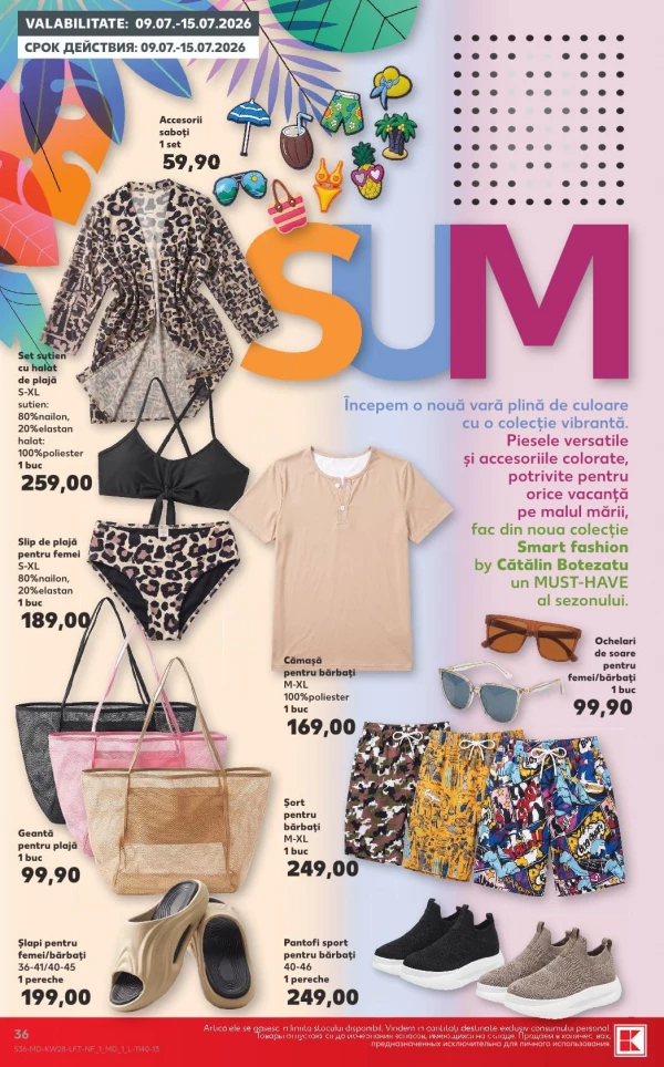 Catalog Kaufland - Catalogul cu reduceri, pagina 36: reduceri și oferte 09 - 15 iulie 2026