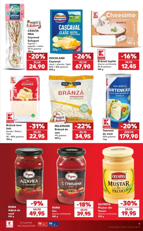 Catalog Kaufland - Catalogul cu reduceri, pagina 9: reduceri și oferte 09 - 15 iulie 2026