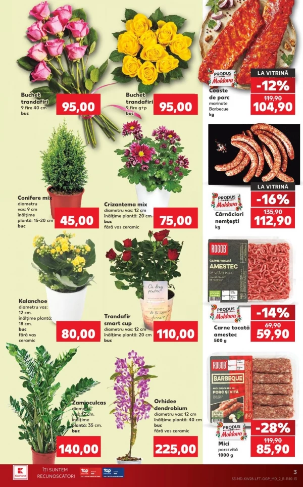 Catalog Kaufland - Catalogul cu reduceri, pagina 3: reduceri și oferte 09 - 15 iulie 2026