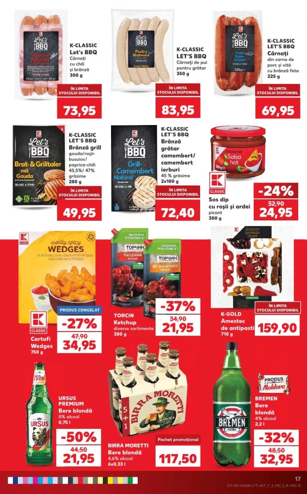 Catalog Kaufland - Catalogul cu reduceri, pagina 17: reduceri și oferte 09 - 15 iulie 2026