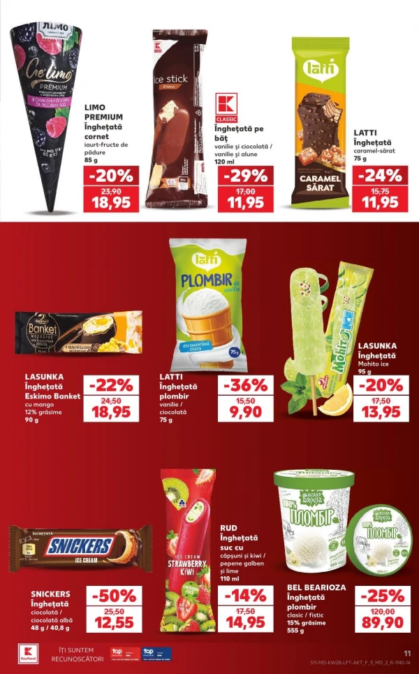 Catalog Kaufland - Catalogul cu reduceri, pagina 11: reduceri și oferte 09 - 15 iulie 2026