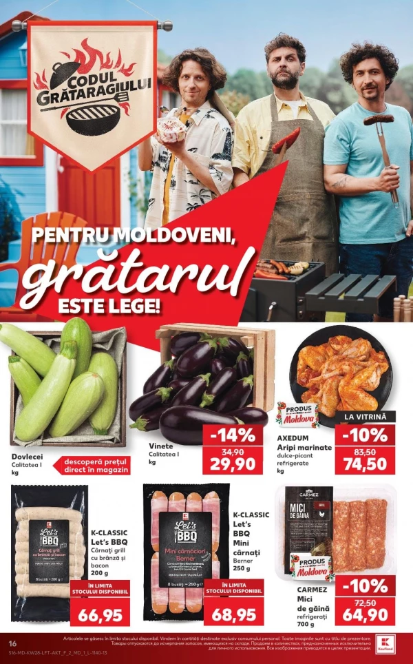 Catalog Kaufland - Catalogul cu reduceri, pagina 16: reduceri și oferte 09 - 15 iulie 2026