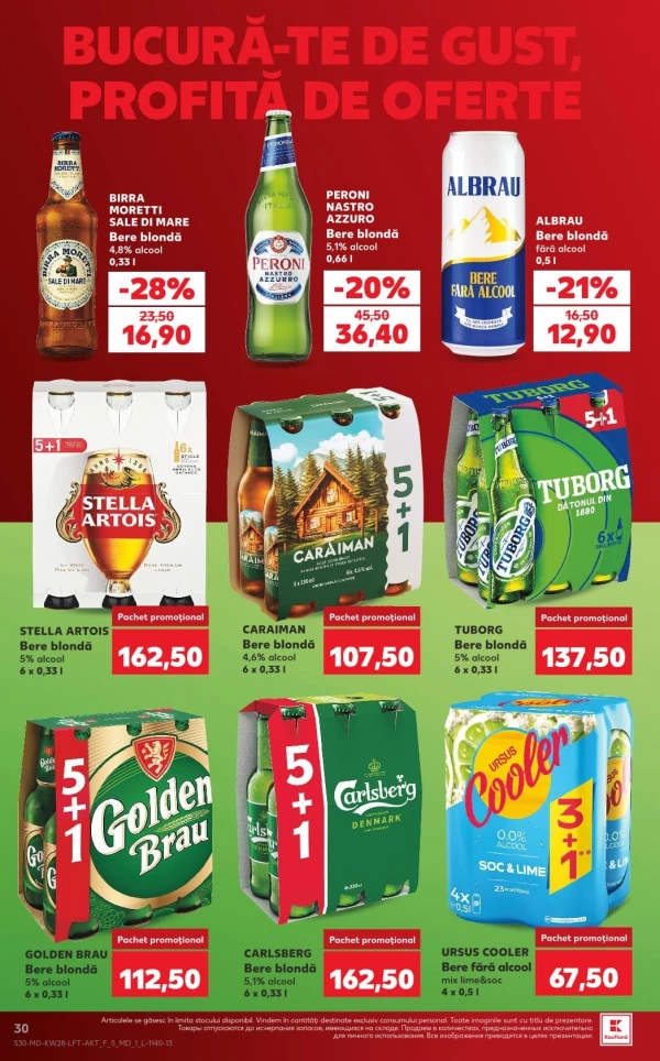 Catalog Kaufland - Catalogul cu reduceri, pagina 30: reduceri și oferte 09 - 15 iulie 2026