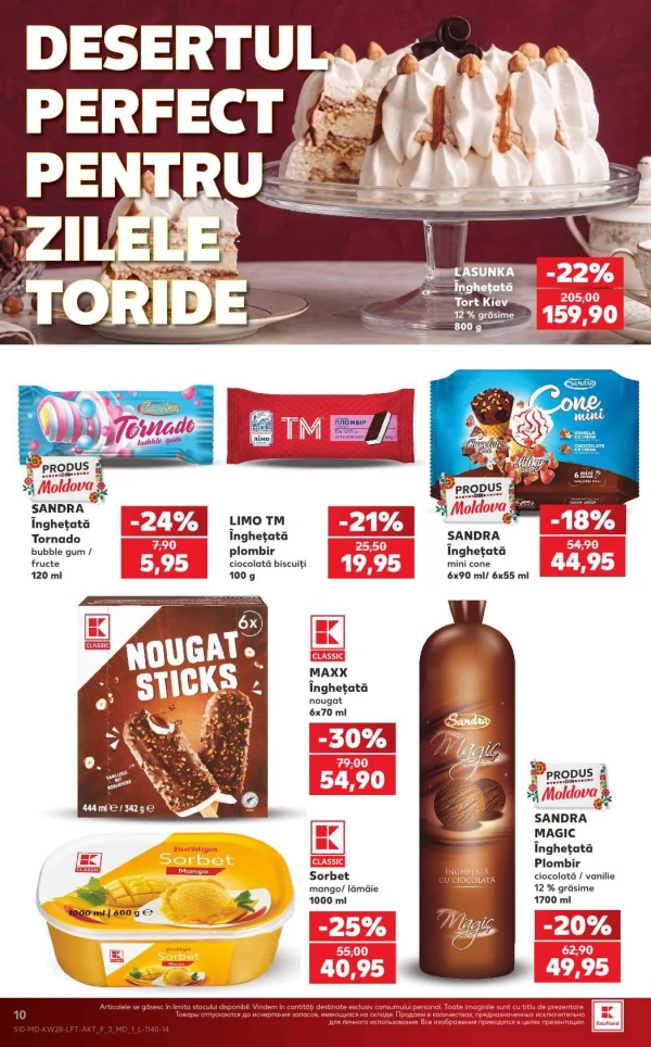 Catalog Kaufland - Catalogul cu reduceri, pagina 10: reduceri și oferte 09 - 15 iulie 2026