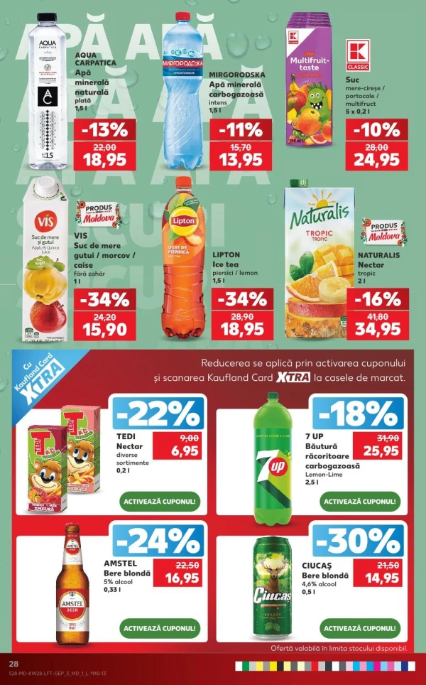 Catalog Kaufland - Catalogul cu reduceri, pagina 28: reduceri și oferte 09 - 15 iulie 2026