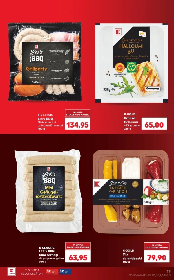 Catalog Kaufland - Catalogul cu reduceri, pagina 23: reduceri și oferte 09 - 15 iulie 2026