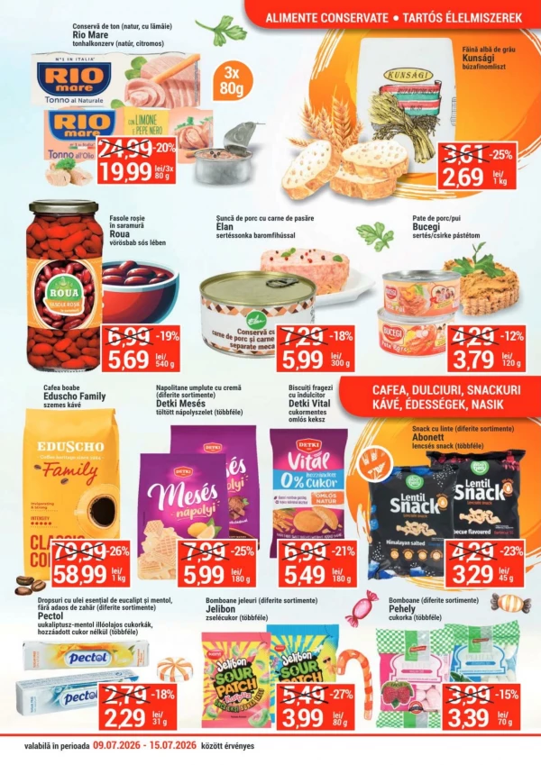 Catalog Merkur - Catalogul cu reduceri, pagina 3: reduceri și oferte 09 - 15 iulie 2026