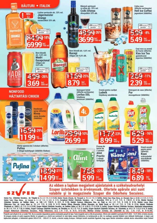 Catalog Merkur - Catalogul cu reduceri, pagina 4: reduceri și oferte 09 - 15 iulie 2026