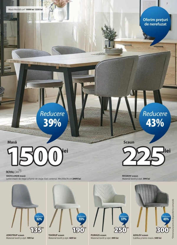 Catalog JYSK - Catalogul cu reduceri, pagina 7: reduceri și oferte 09 - 25 iulie 2026