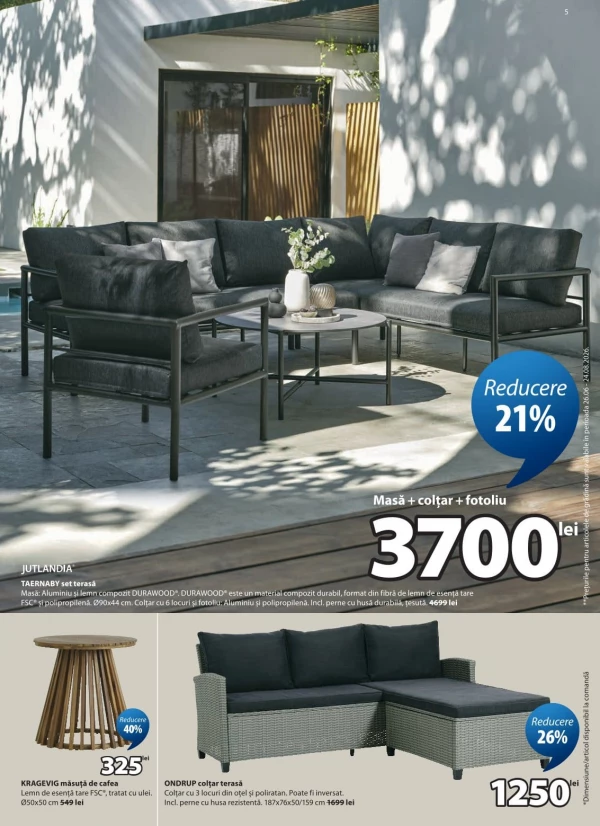 Catalog JYSK - Catalogul cu reduceri, pagina 5: reduceri și oferte 09 - 25 iulie 2026
