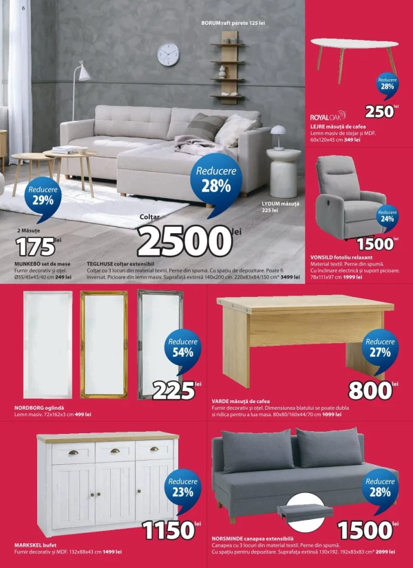 Catalog JYSK - Catalogul cu reduceri, pagina 6: reduceri și oferte 09 - 25 iulie 2026