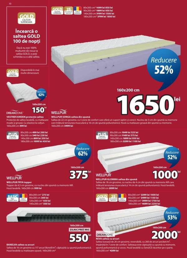 Catalog JYSK - Catalogul cu reduceri, pagina 10: reduceri și oferte 09 - 25 iulie 2026