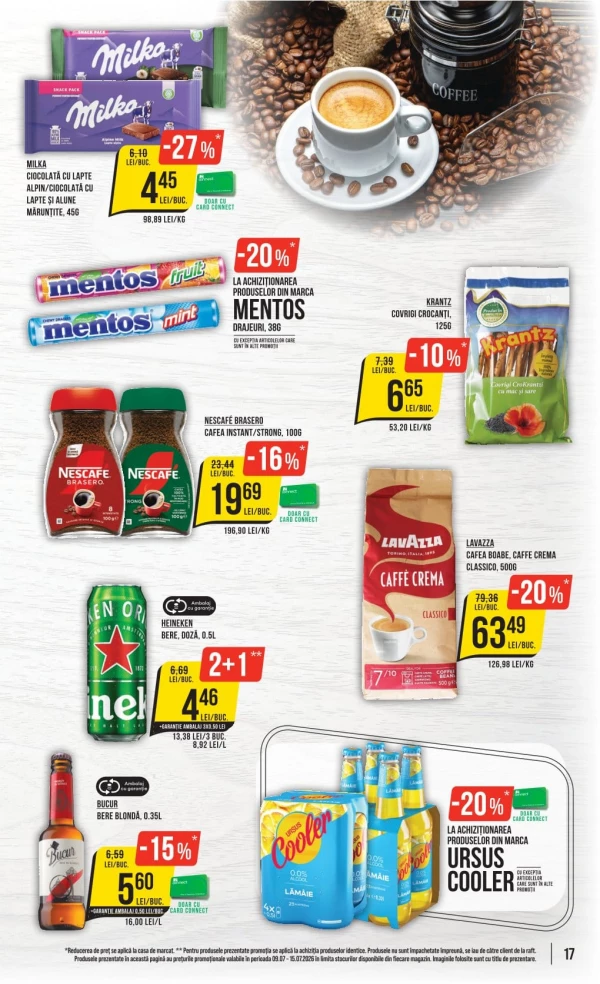 Catalog Mega Image - Catalogul cu reduceri, pagina 17: reduceri și oferte 09 - 15 iulie 2026