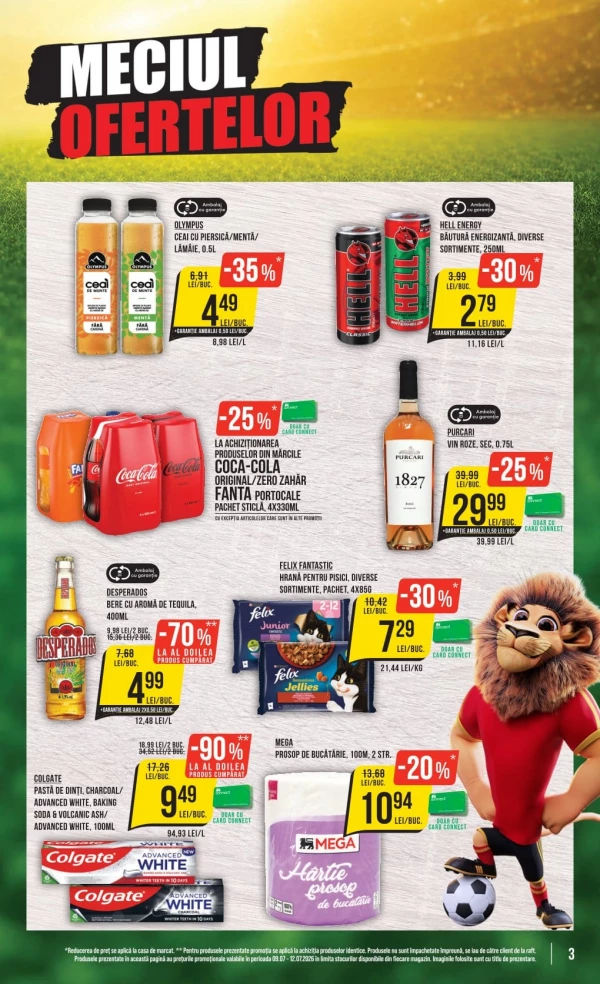 Catalog Mega Image - Catalogul cu reduceri, pagina 3: reduceri și oferte 09 - 15 iulie 2026