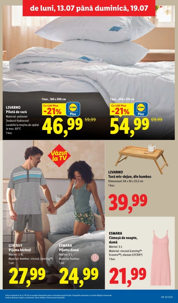 Catalog Lidl - Catalogul cu reduceri, pagina 39: reduceri și oferte 13 - 19 iulie 2026