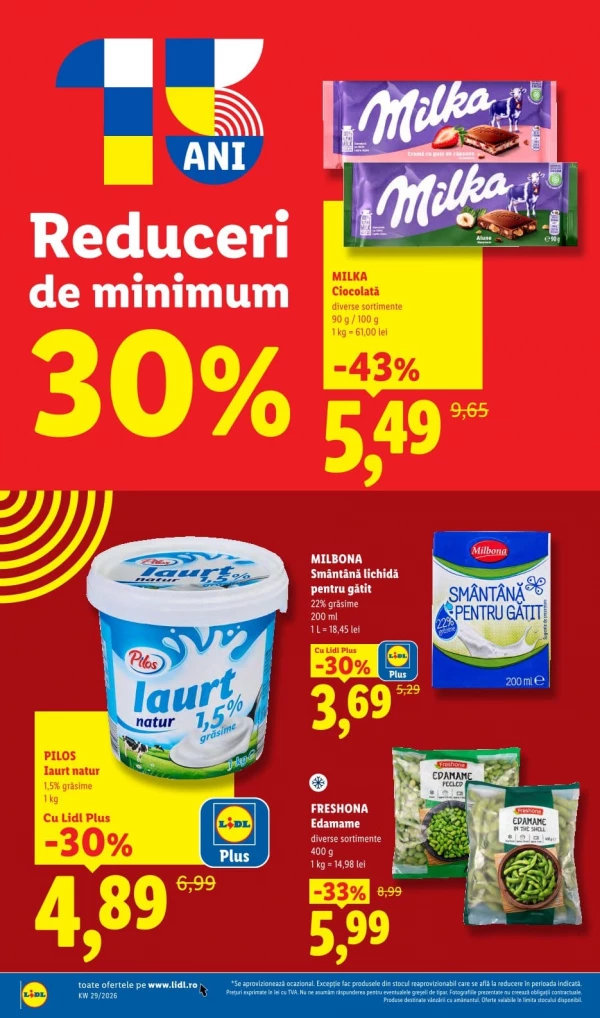 Catalog Lidl - Catalogul cu reduceri, pagina 6: reduceri și oferte 13 - 19 iulie 2026
